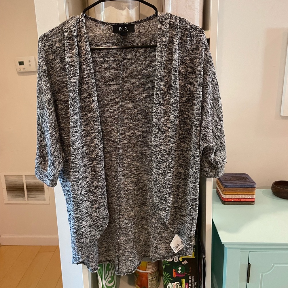 Women’s BCX Grey Cardigan Size M